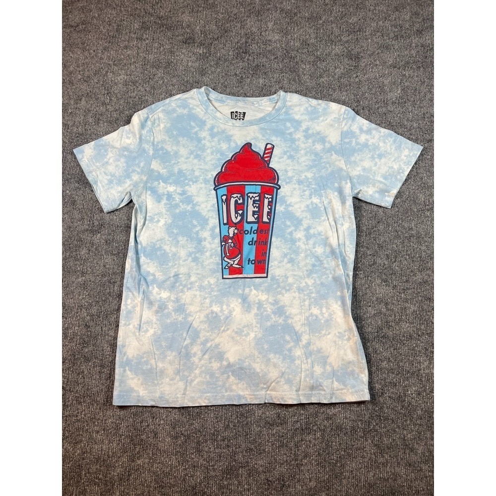 Officially Licensed ICEE Polar-Bear Adorable Cool Graphic Men's T-shirt Size M